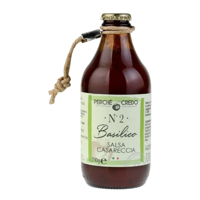 Perche Ci Credo tomatensaus N°2 basilico 330g