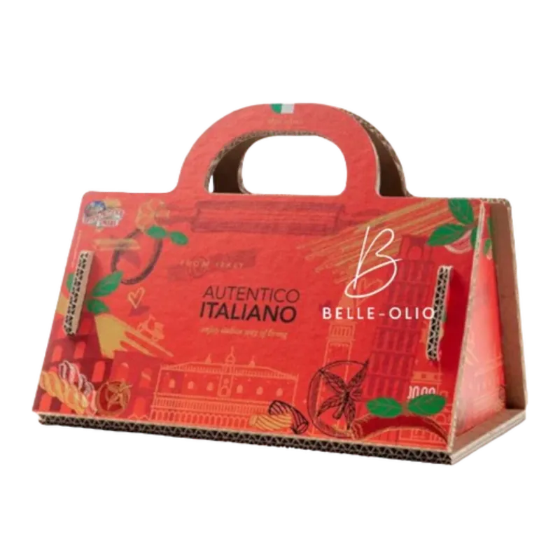 Bella Italia Giftset Pasta Handtas Rood 880g