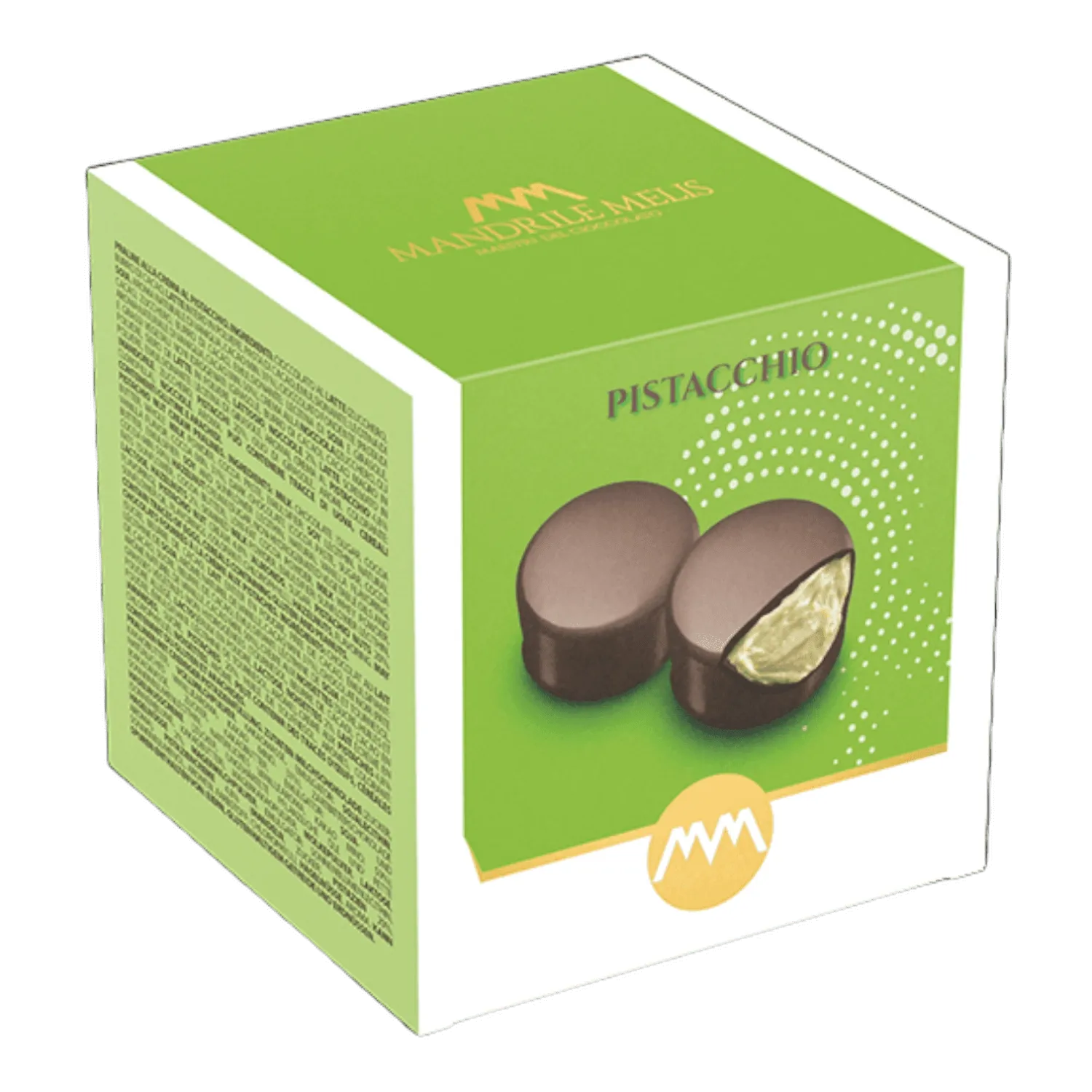 Mandrile Melis Pralina al Pistacchio - Cubotti 300 gram