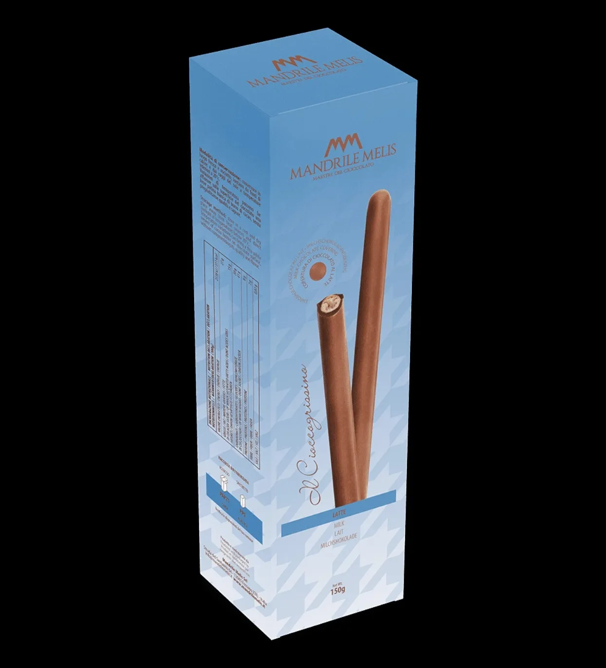 Mandrile Melis  Cioccogrissino Latte - Astuccio 150 gram