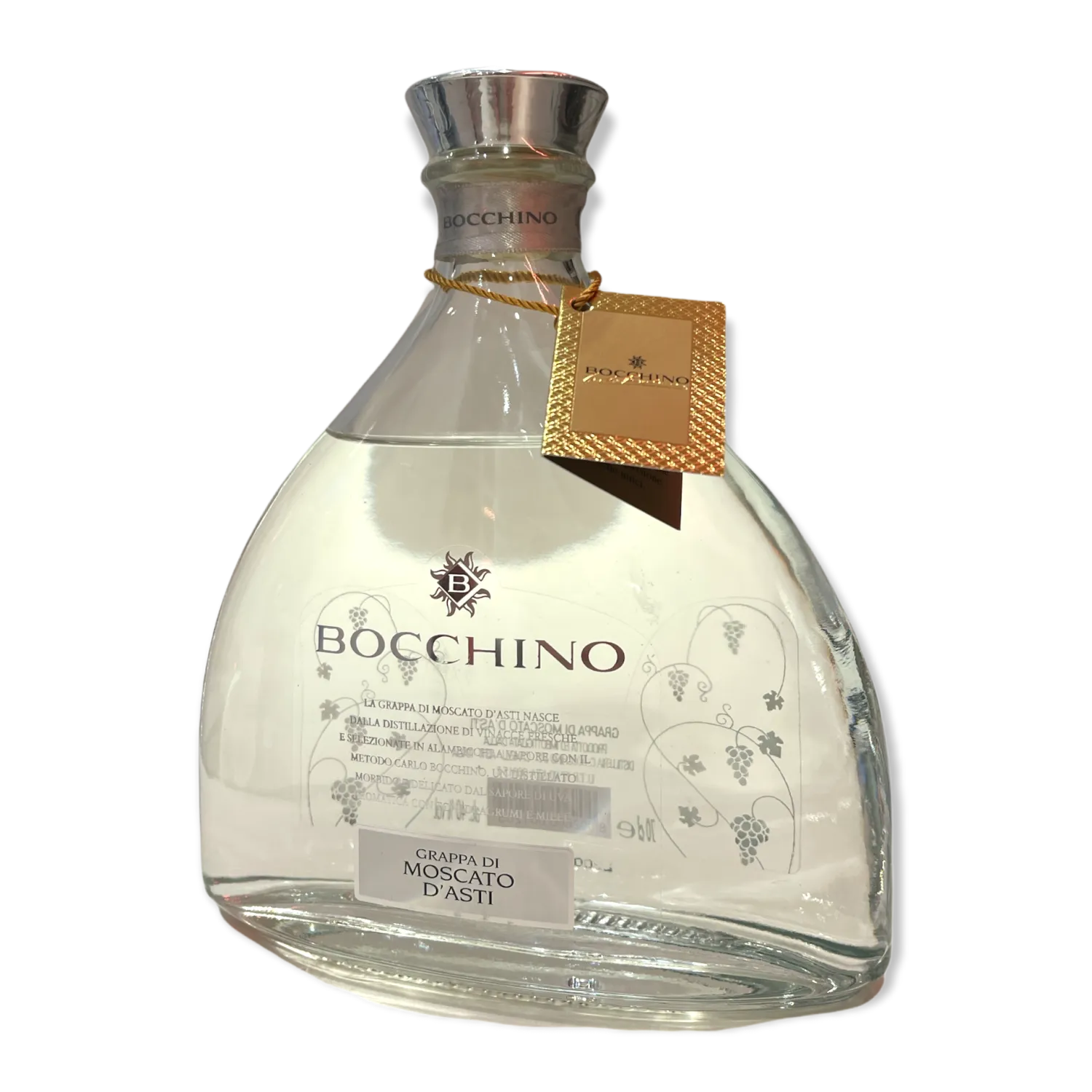 Bocchino Grappa Vitigno Moscato d&#39;Asti Bianca 0.70L