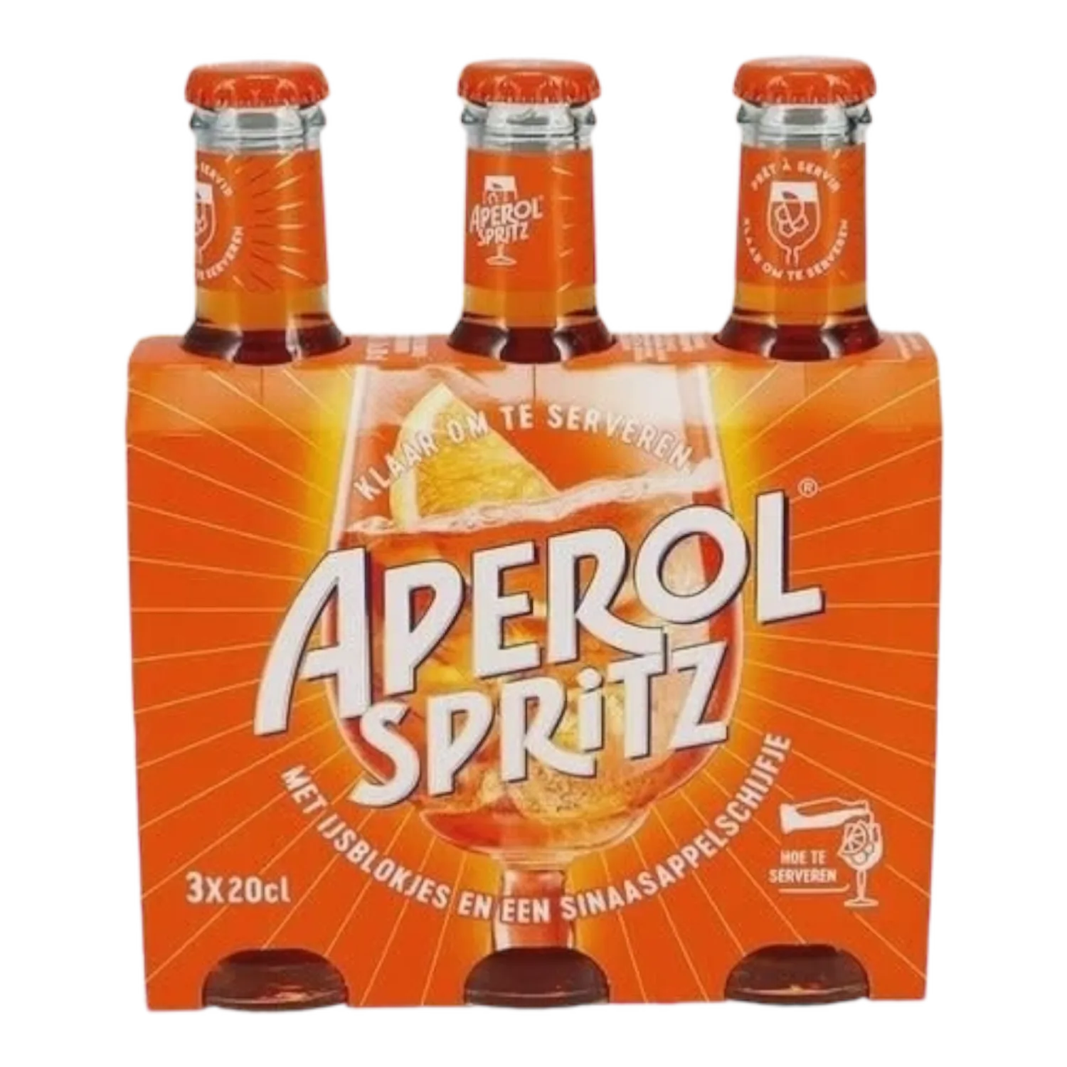 Aperol Spritz 9° - 0,2L - 3-pack