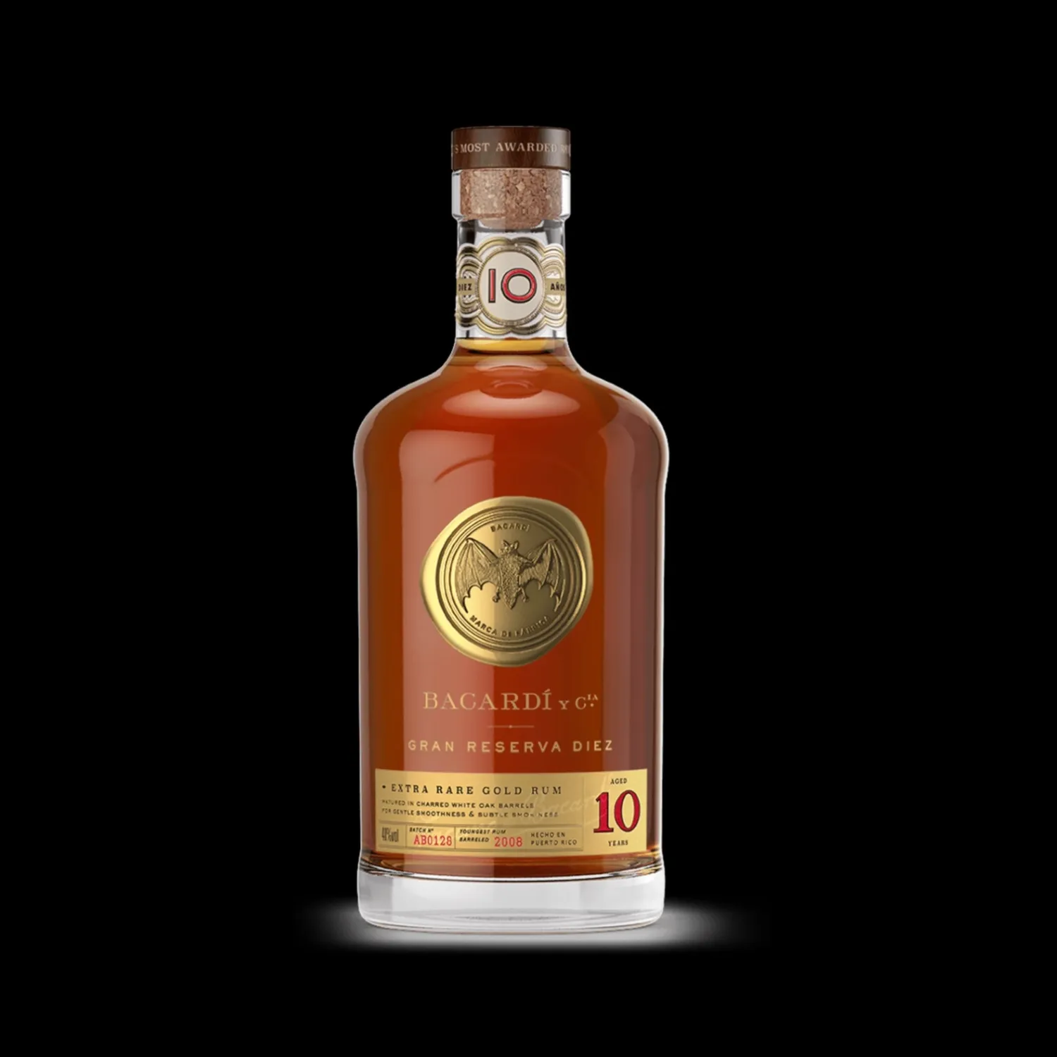 Bacardi Gran Reserva Diez 40° - 0,7L