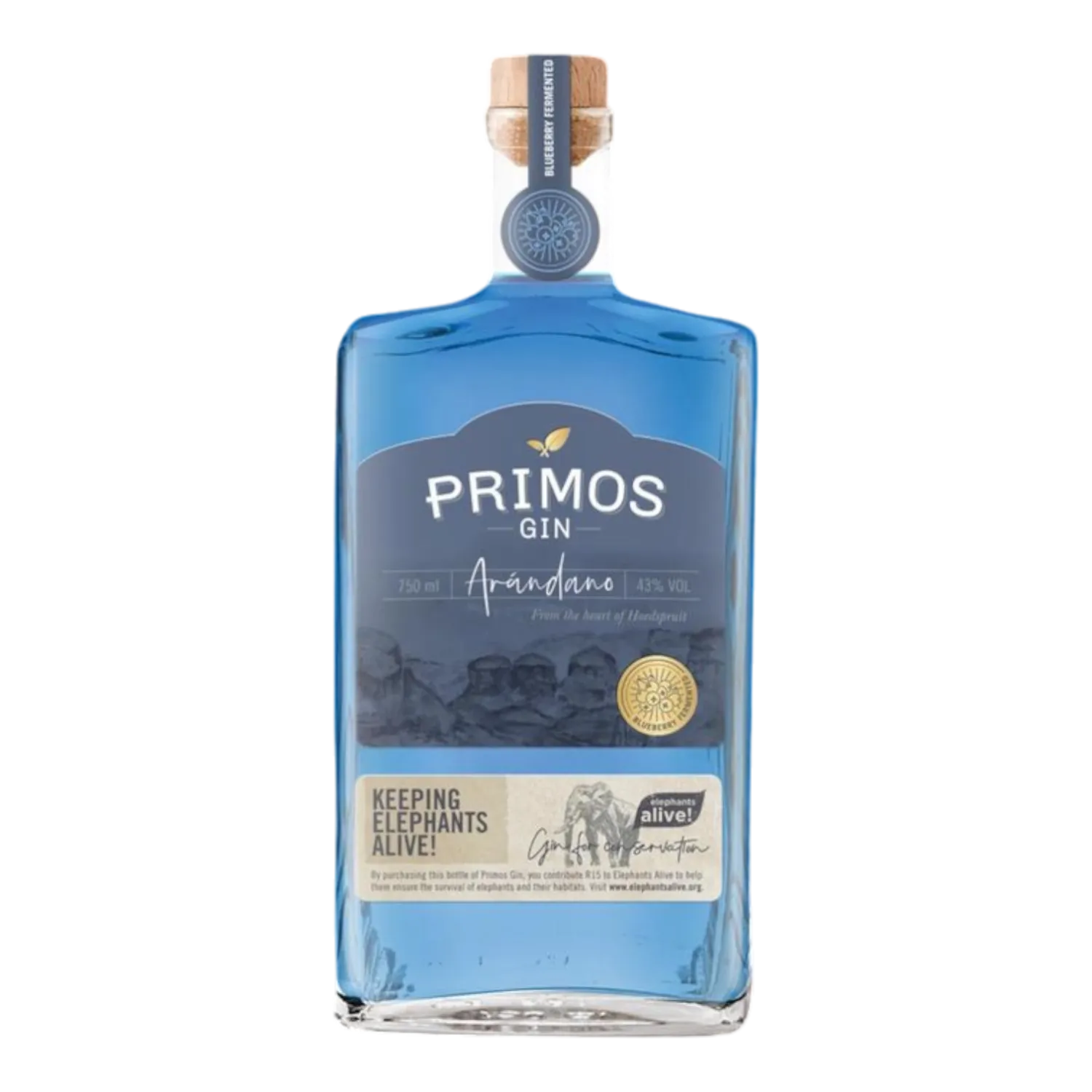 Primos Blueberry gin 0.7L