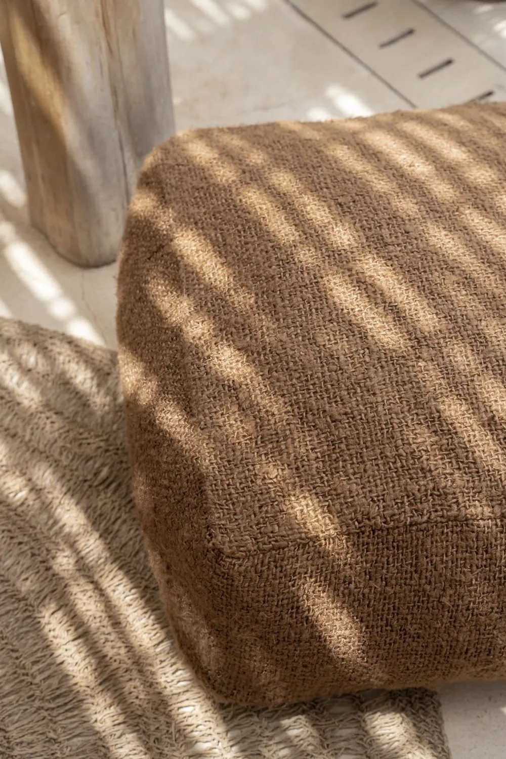 The Oh My Gee Pouffe - Brown