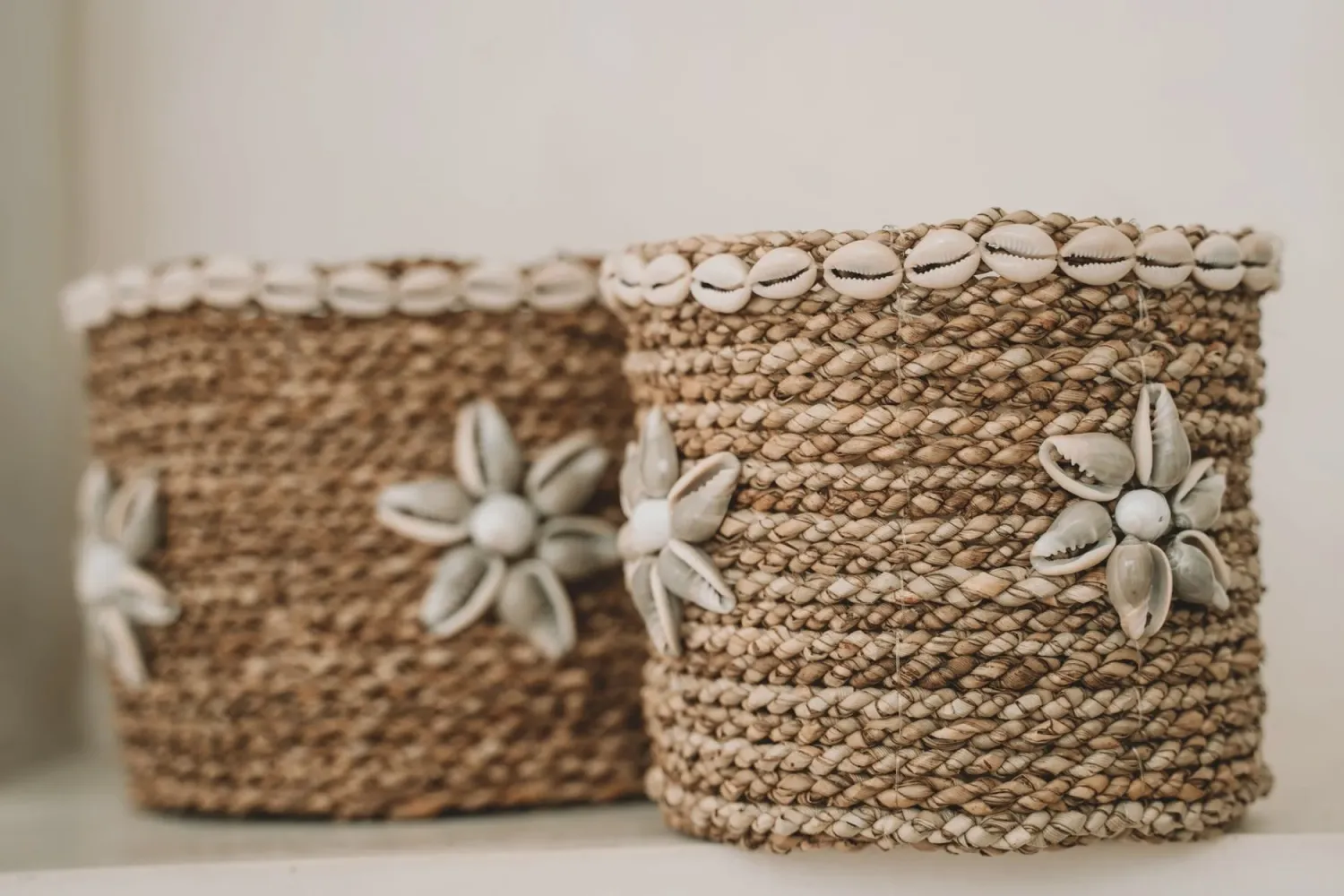 The Beach View Baskets - Natural