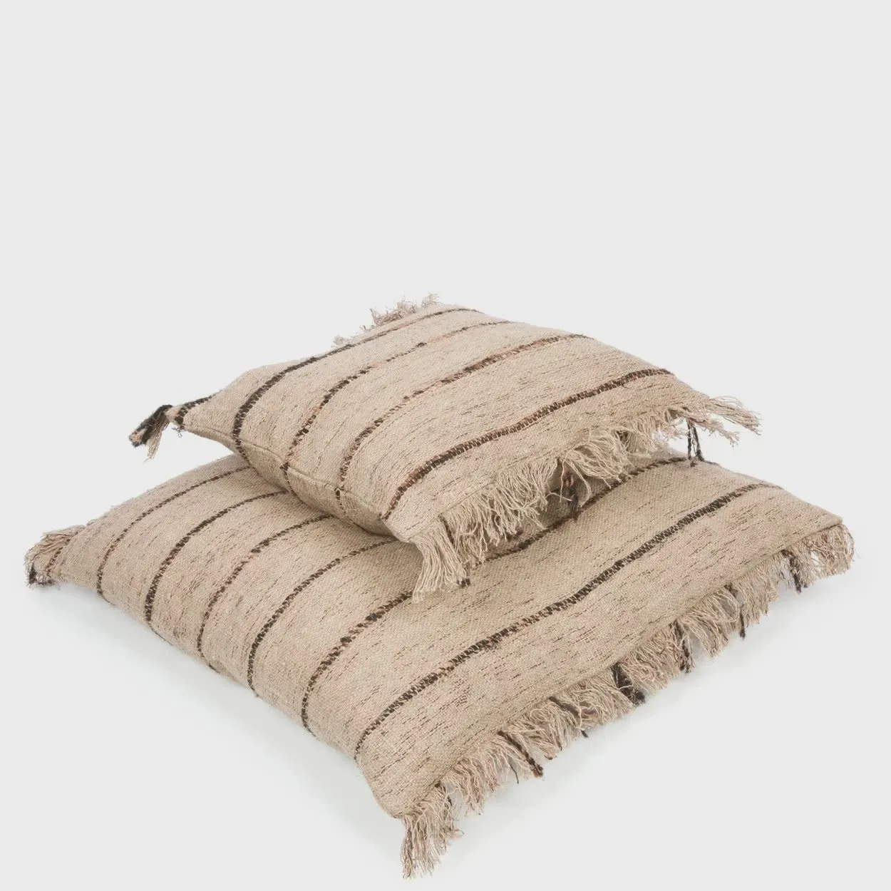 The Oh My Gee Cushion Cover - Beige Black
