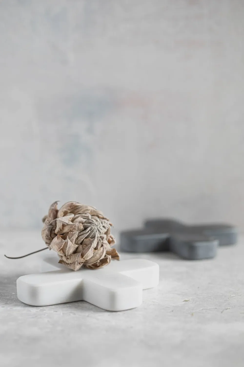 The Marble Pan Coaster - White