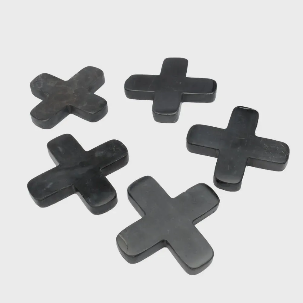 The Marble Pan Coaster - Black