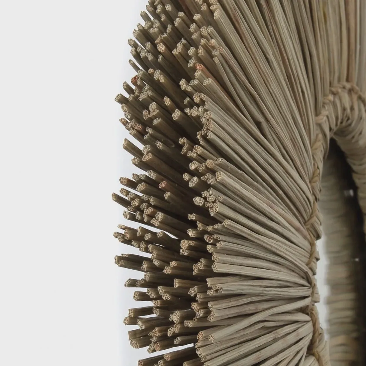 The Alang Alang Mirror - Natural -  S