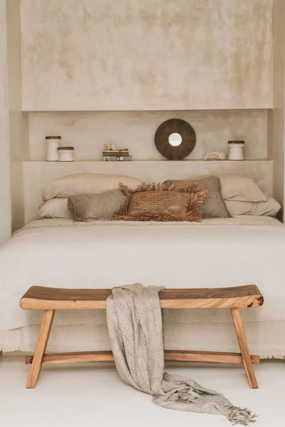 The Alang Alang Mirror - Natural -  S