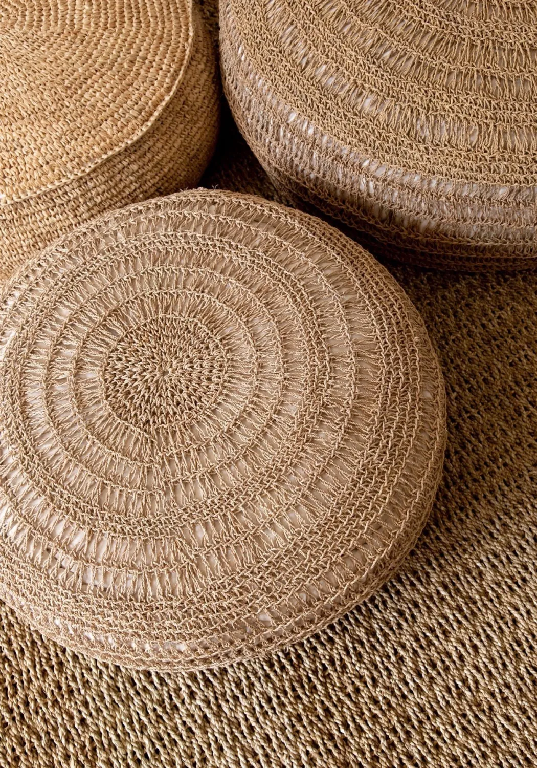 The Raffia Fringed Carpet - Natural 180x240