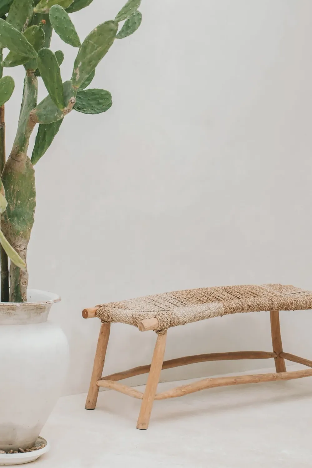 The Porto Seagrass Bench - Natural