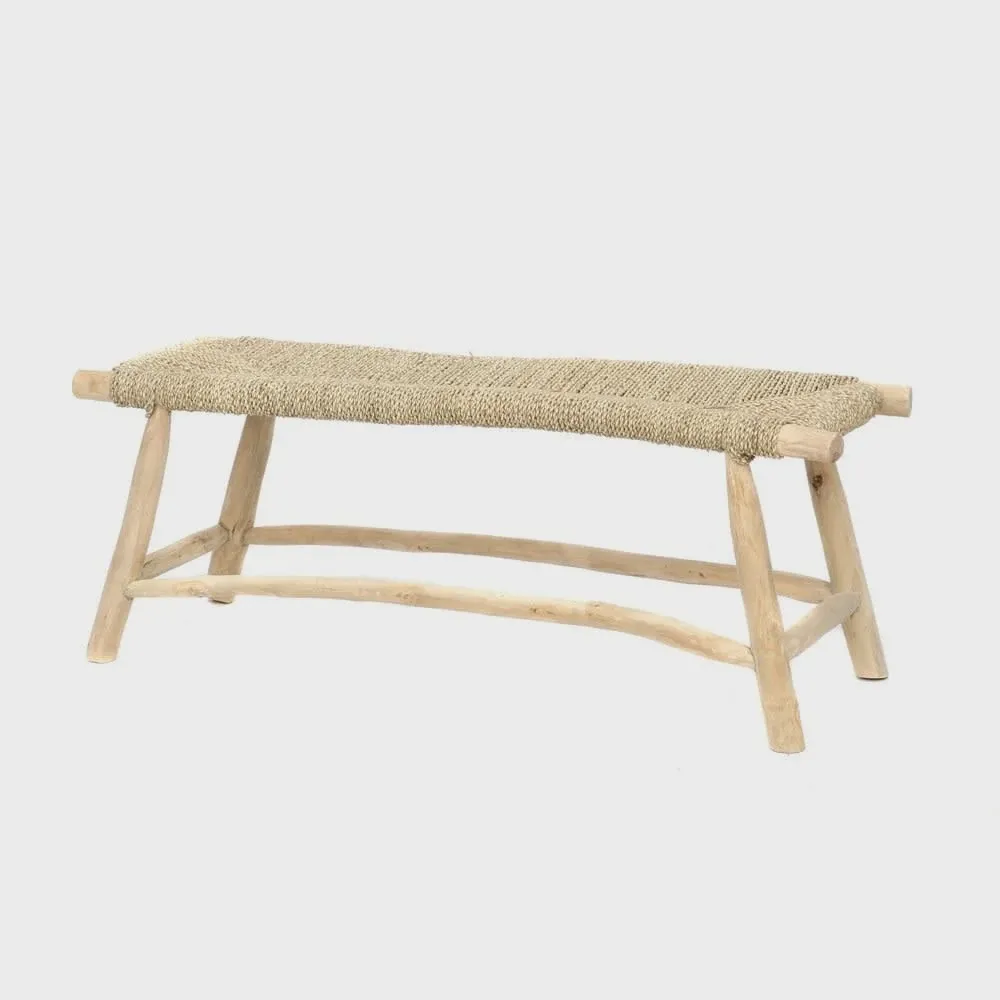 The Porto Seagrass Bench - Natural
