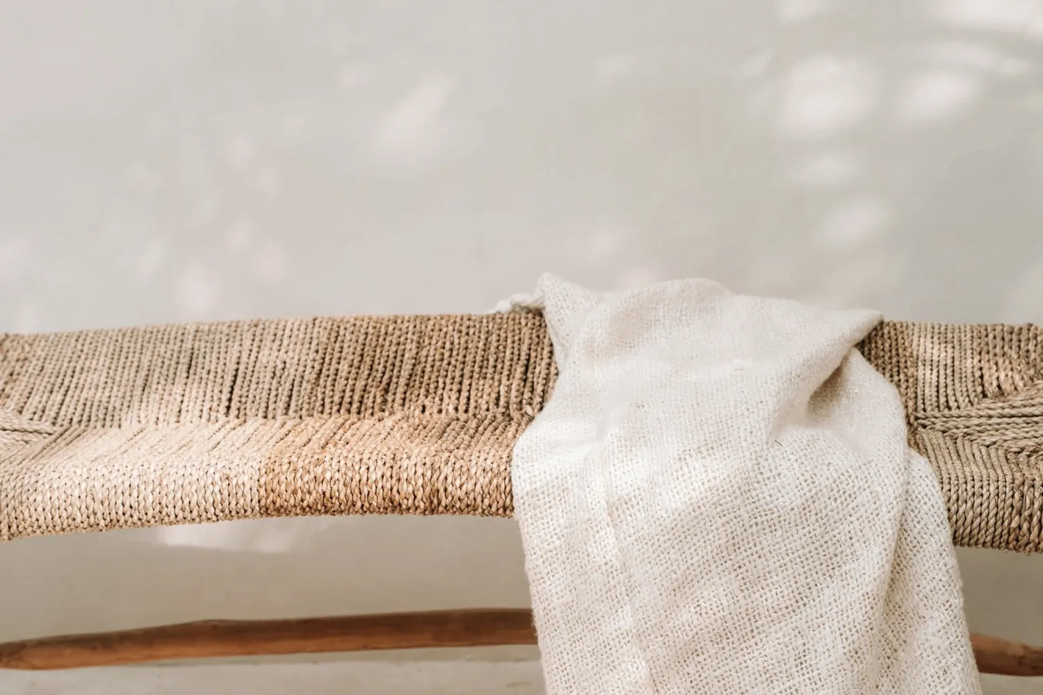 The Porto Seagrass Bench - Natural