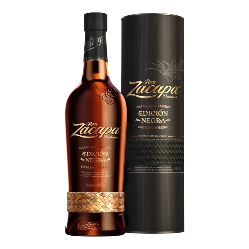 Zacapa Edicion Negra Rum 43° - 0.7L