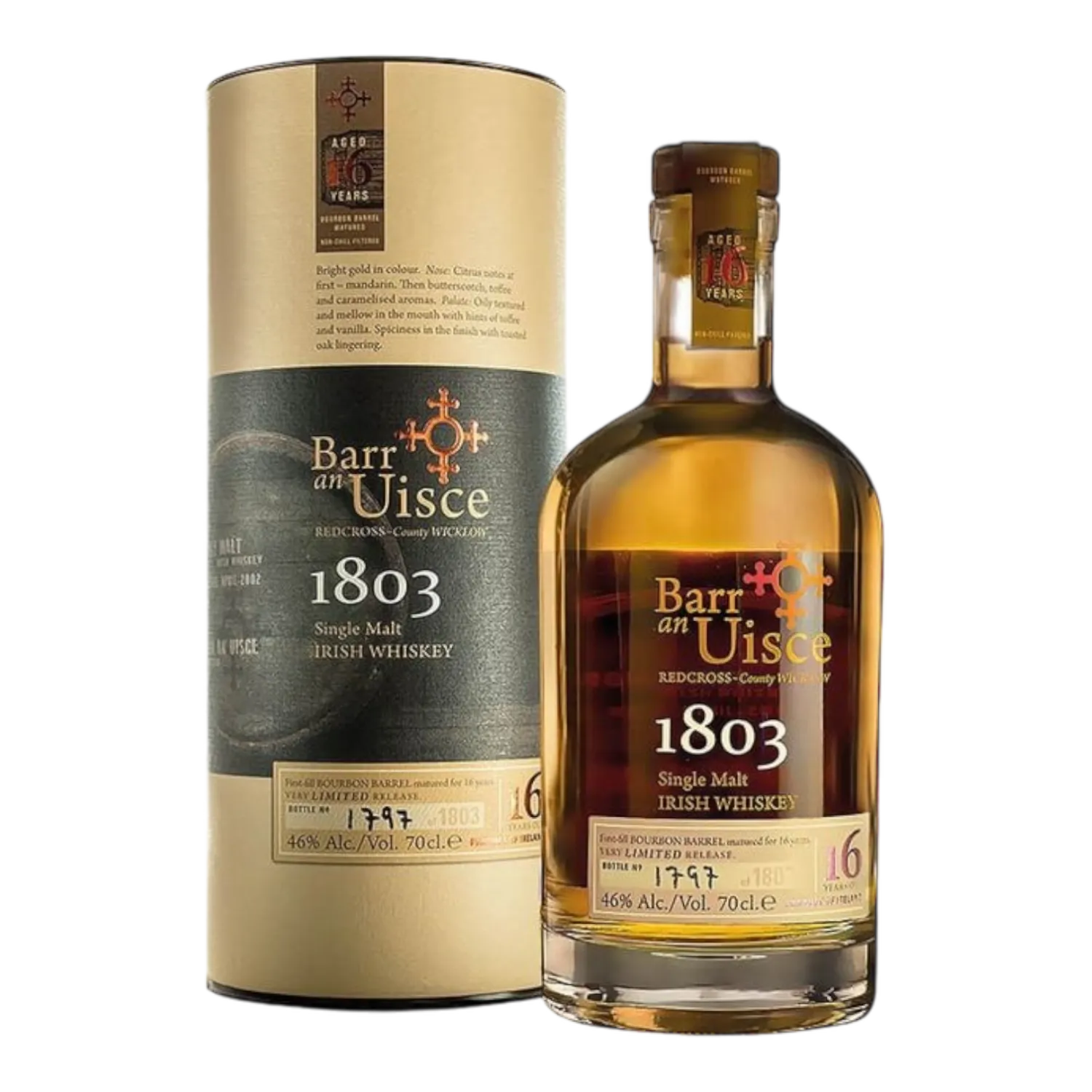 Barr An Uisce Single Malt 16Y 46° - 0,7L