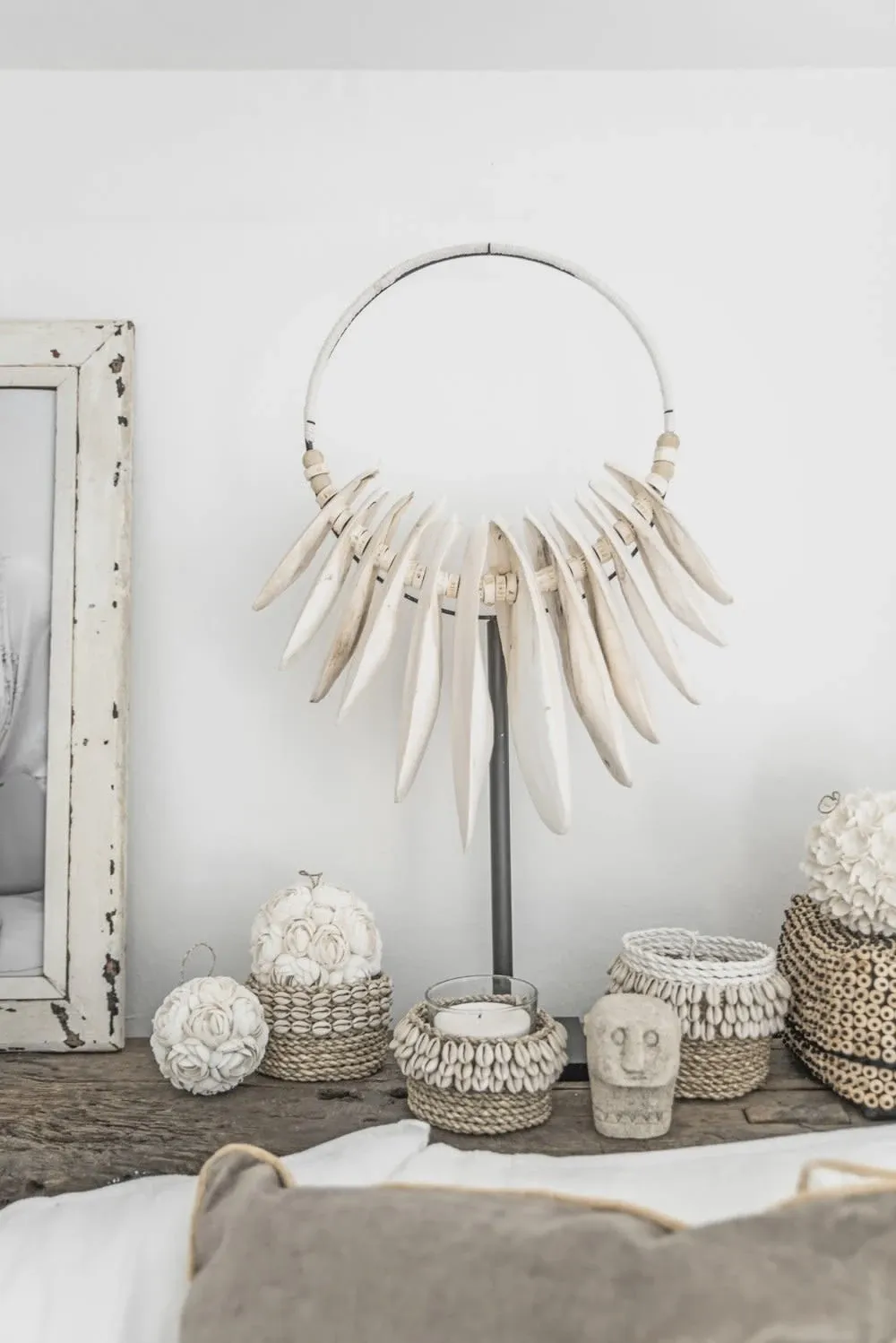 The Rose Shell Ball - White - M