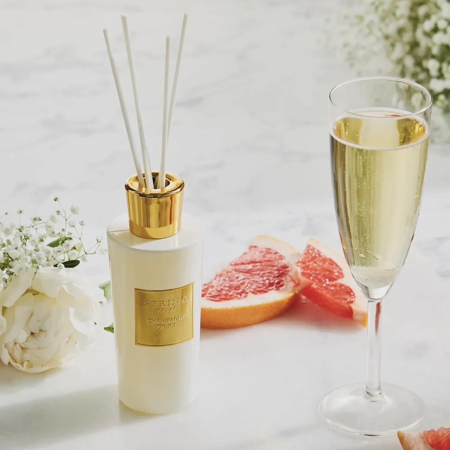 Geurstokjes 180ml “Champagne on Ice” – Spring Fragrances