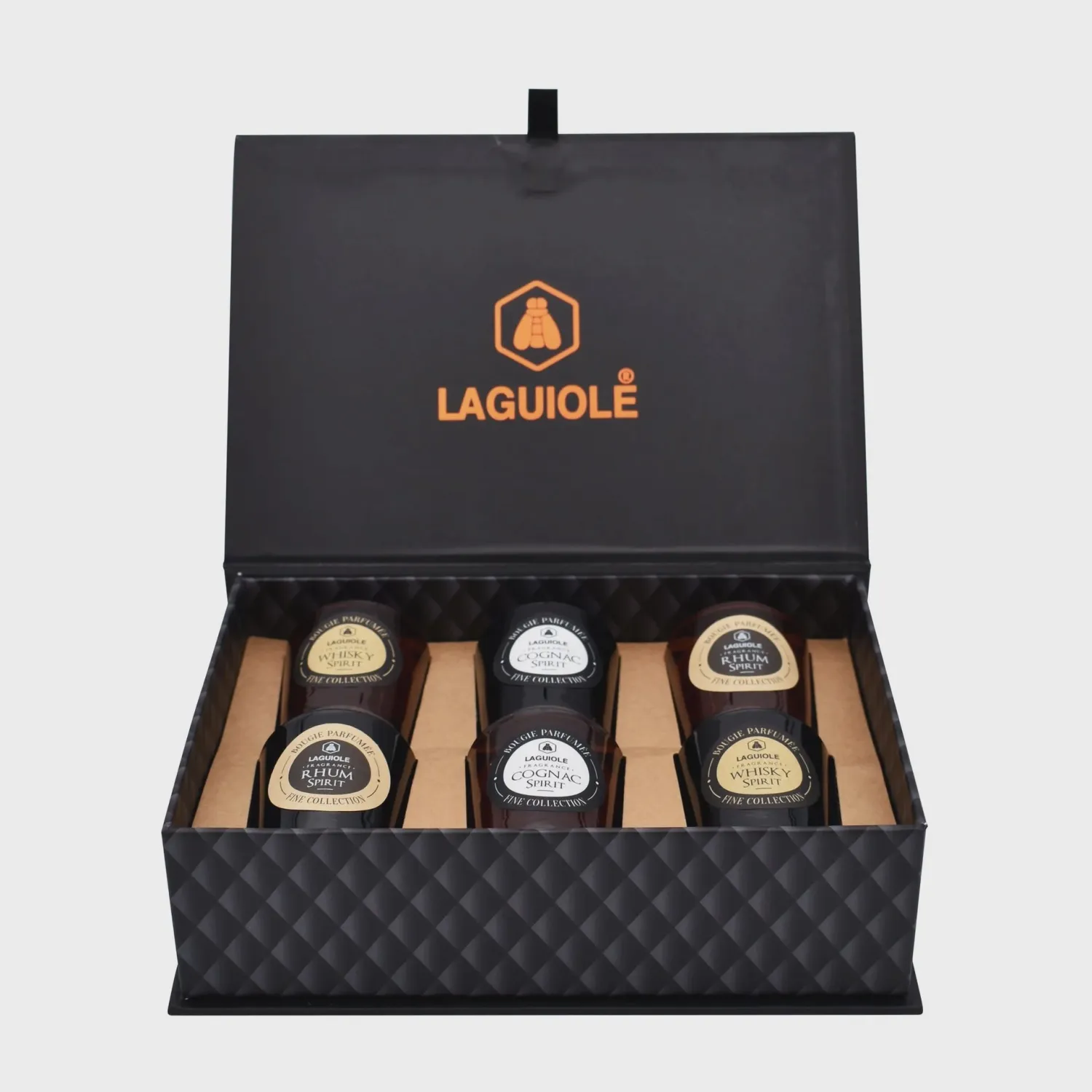 Laguiole Doos met 6 geurkaarsen 30 g