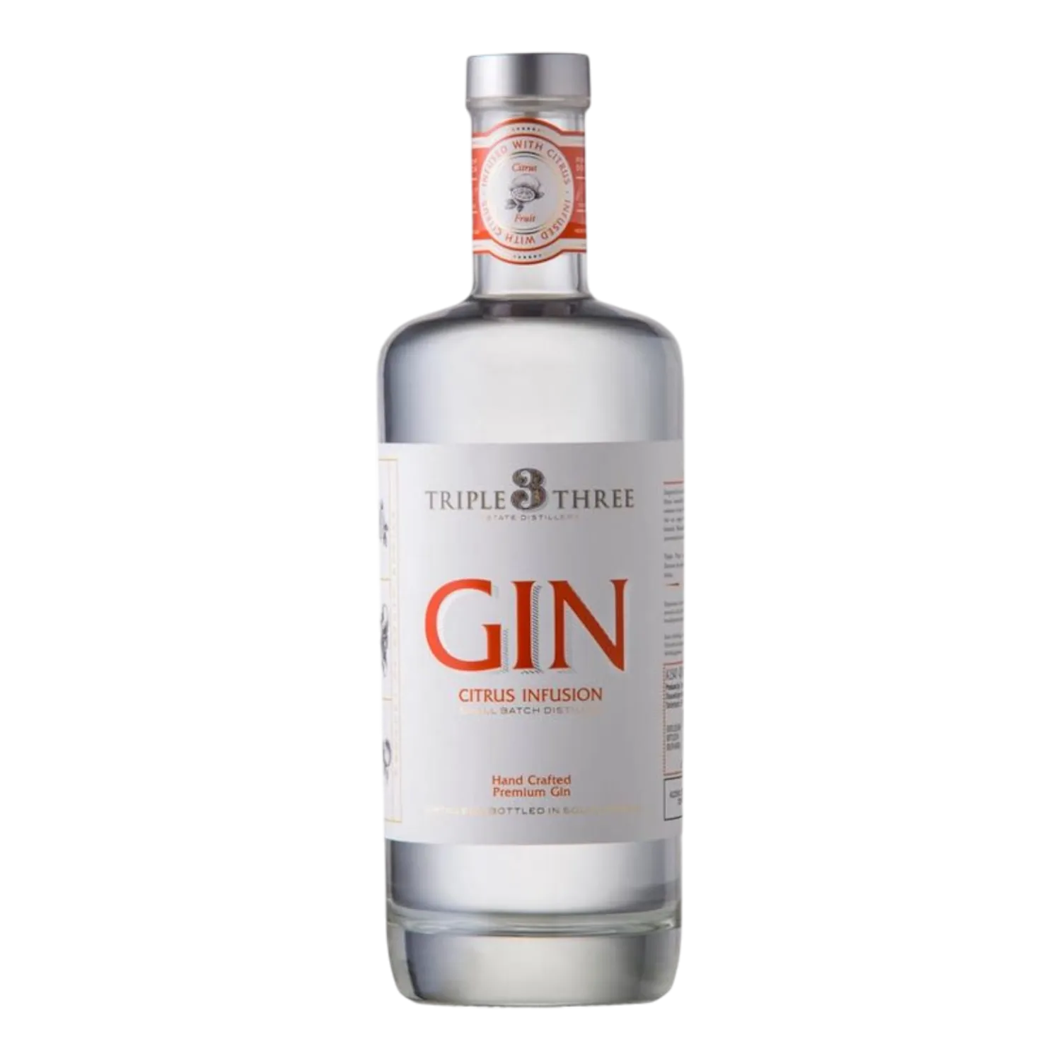 Triple Three Citrus Infusion Gin 0.7L