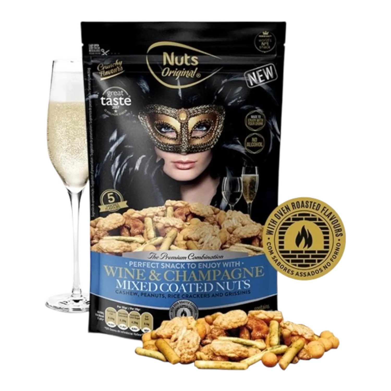 notenmix wine &amp; champagne 120gr