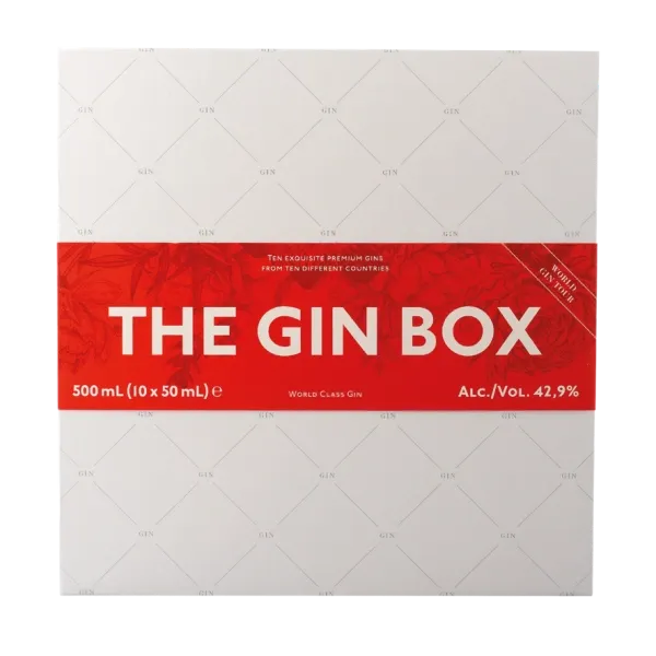 The Gin Box- World Tour Edition #2 10 x 5 cl 42° 0.5L