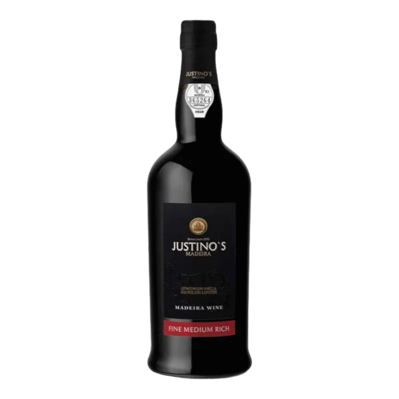 Justino&#39;s Madeira Fine Medium Rich 0.75L