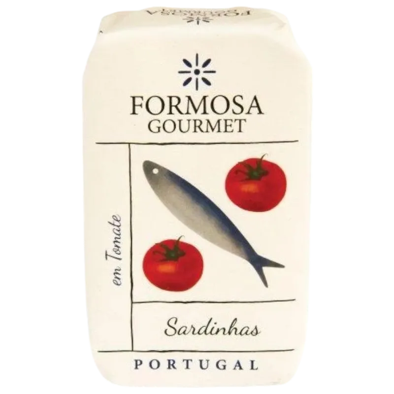 Formosa sardines tomaat 110g