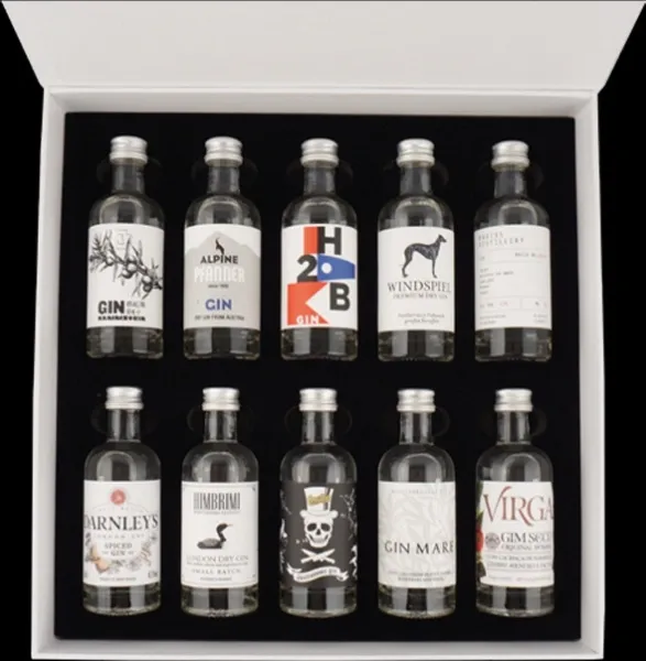 The Gin Box- World Tour Edition #2 10 x 5 cl 42° 0.5L