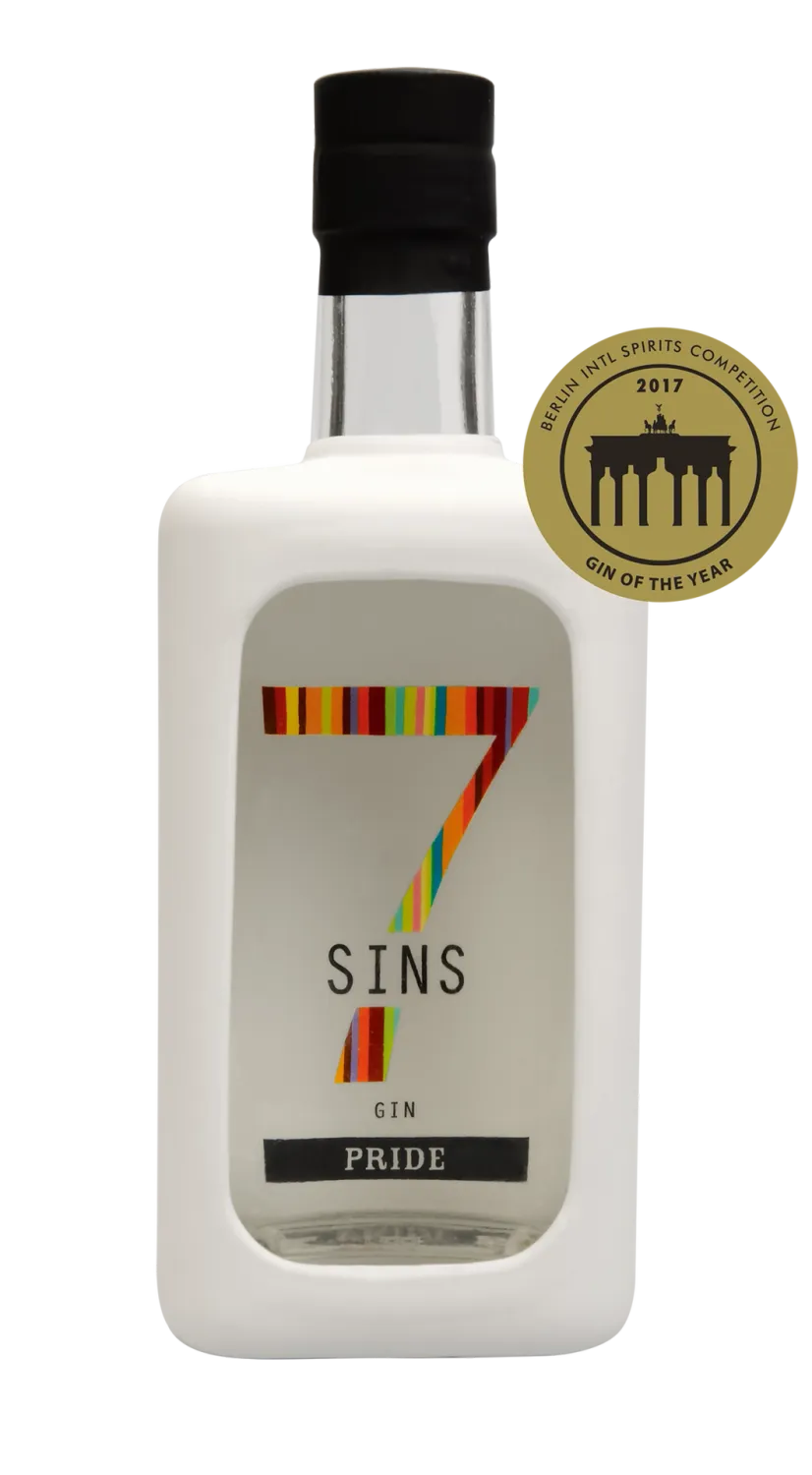 7 sins gin 47° - 0.5L