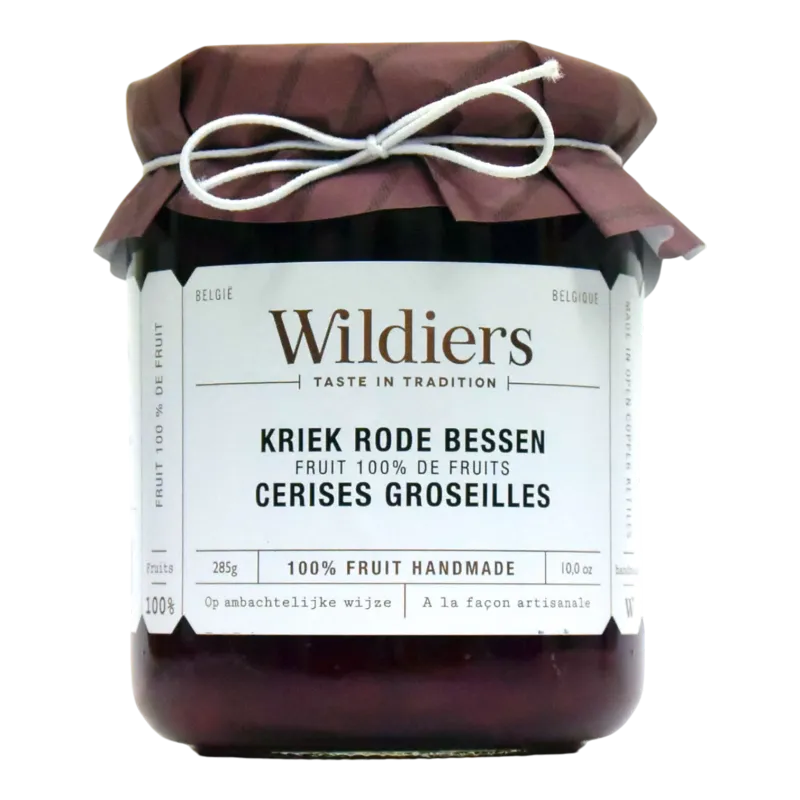 WILDIERS 100% FRUIT KRIEKEN RODE BES 285 GR