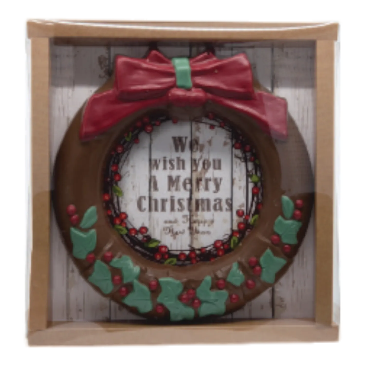 DE CHOCOLATERIE XMAS WREATH ( KERSTKRANS IN BOX )