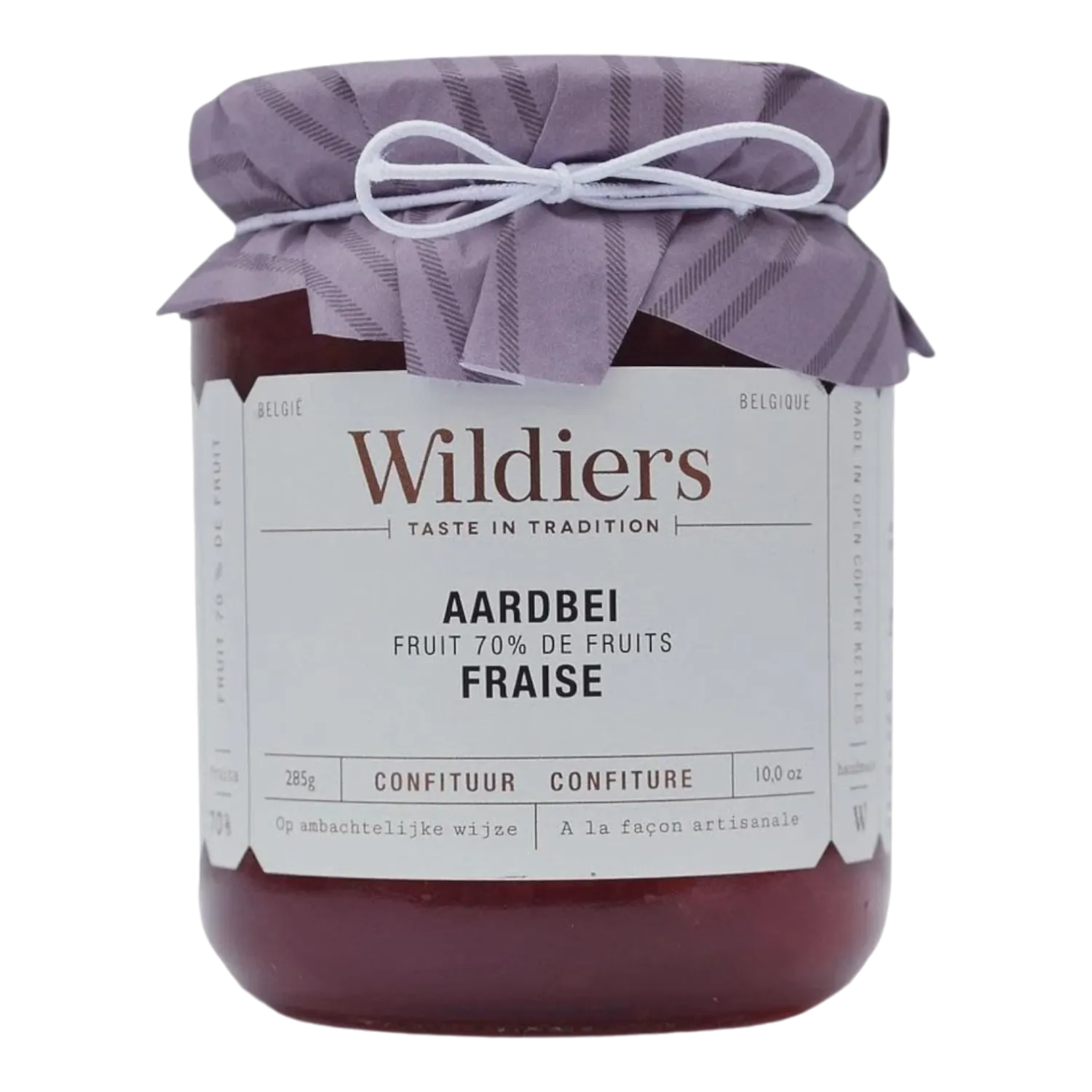 WILDIERS 70% FRUIT AARDBEI 285 GR