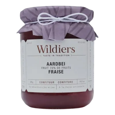 WILDIERS 70% FRUIT AARDBEI 285 GR