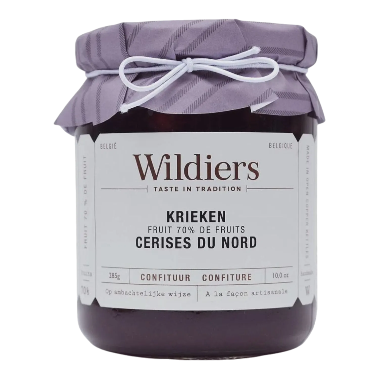 WILDIERS 70% FRUIT KRIEKEN 285 GR
