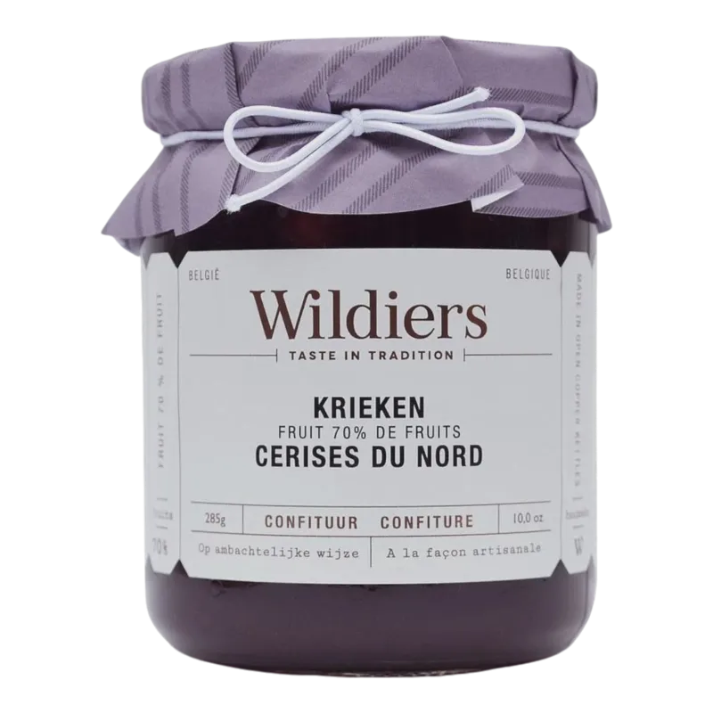 WILDIERS 70% FRUIT KRIEKEN 285 GR