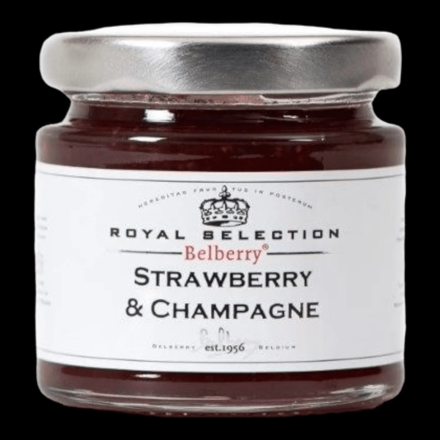aardbei en champagne confituur 130g BELBERRY