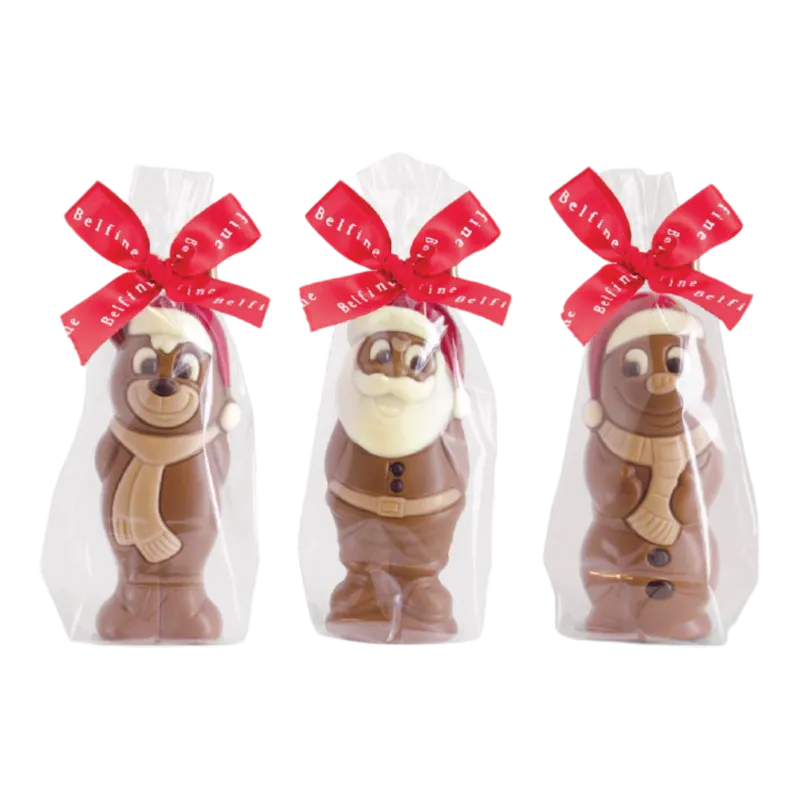 Belfine Zakje Kerstfiguurtjes 55gr