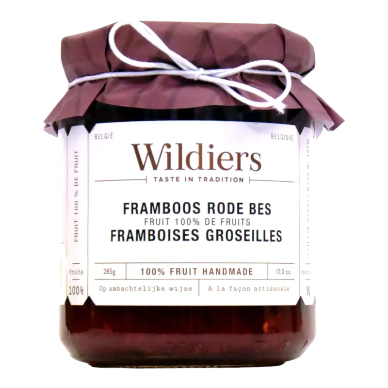 WILDIERS 100% FRUIT FRAMBOOS RODE BES 285 GR