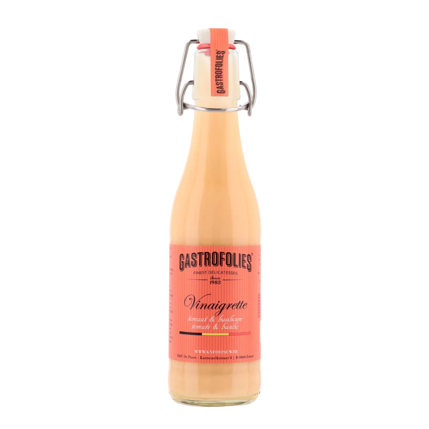 Gastrofolies vinaigrette tomaat-basilicum 330ml