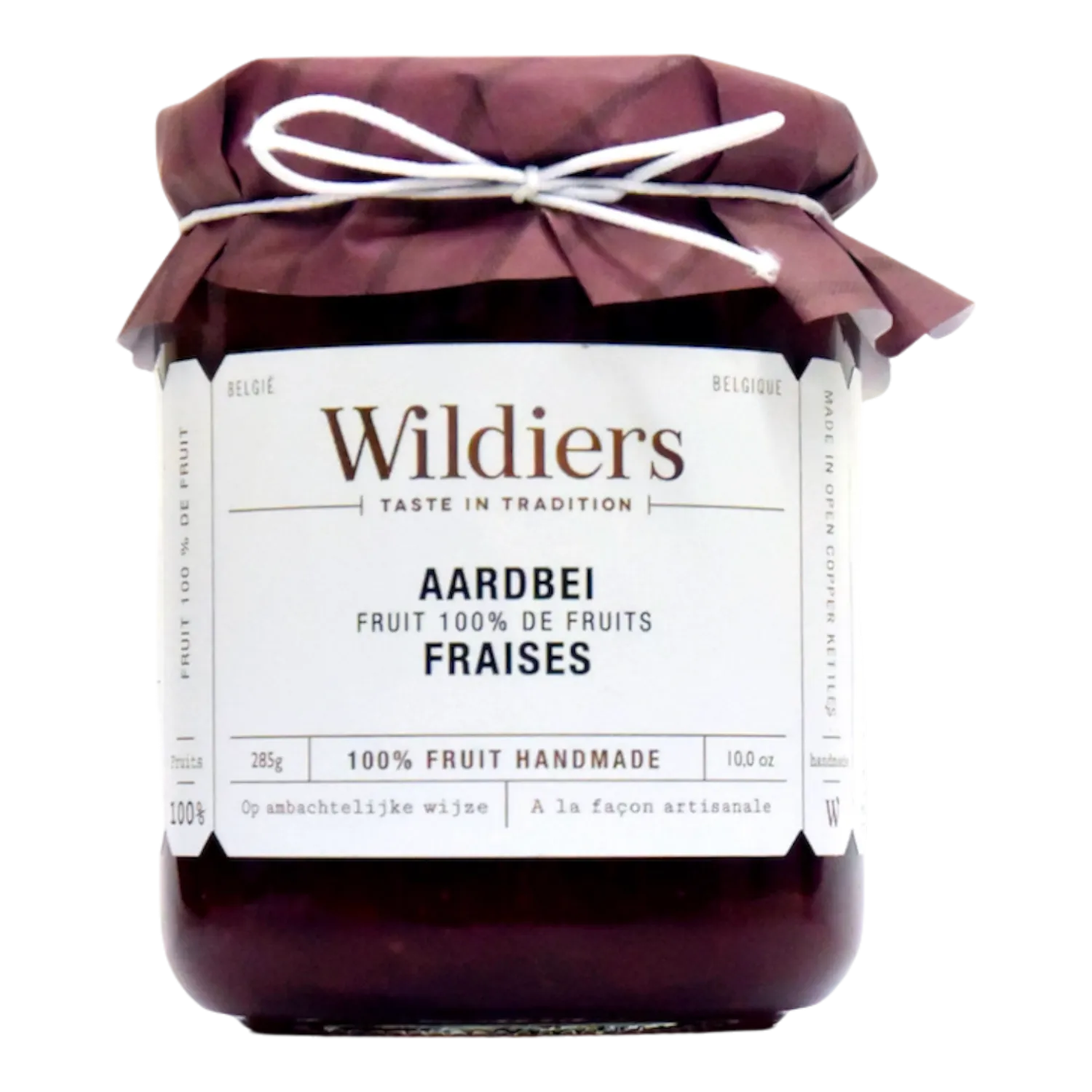 WILDIERS 100% FRUIT AARDBEI 285 GR