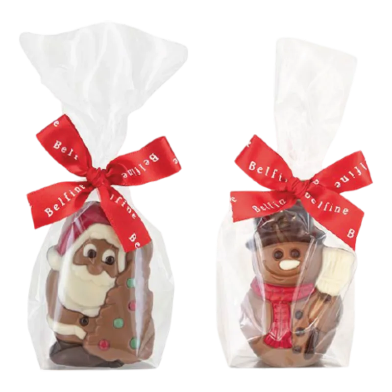 BELFINE ZAKJE ASS KERSTMAN MAXWELL of SNEEUWMAN FROSTY 40gr