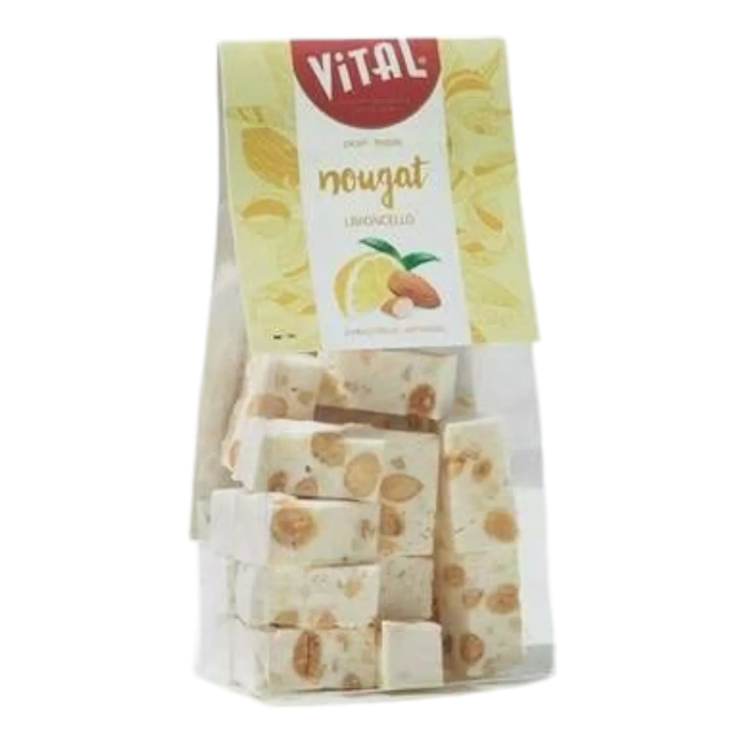 VITAL NOUGAT LIMONCELLO ZAKJE 150 GR