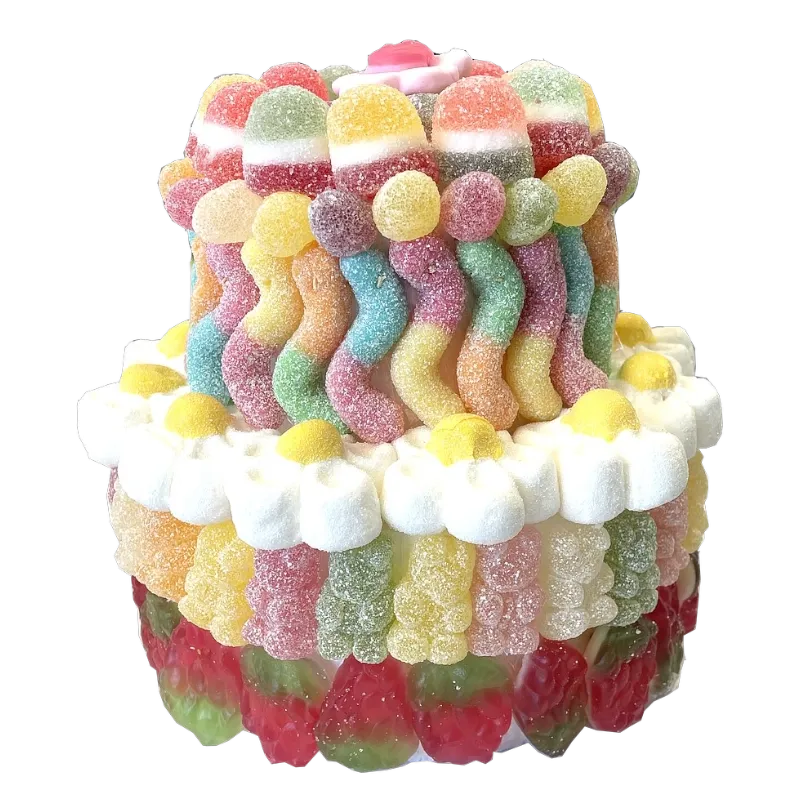 SNOEPTAART AMELIE 14,5 CM - DUBBELE LAAG - 790GR