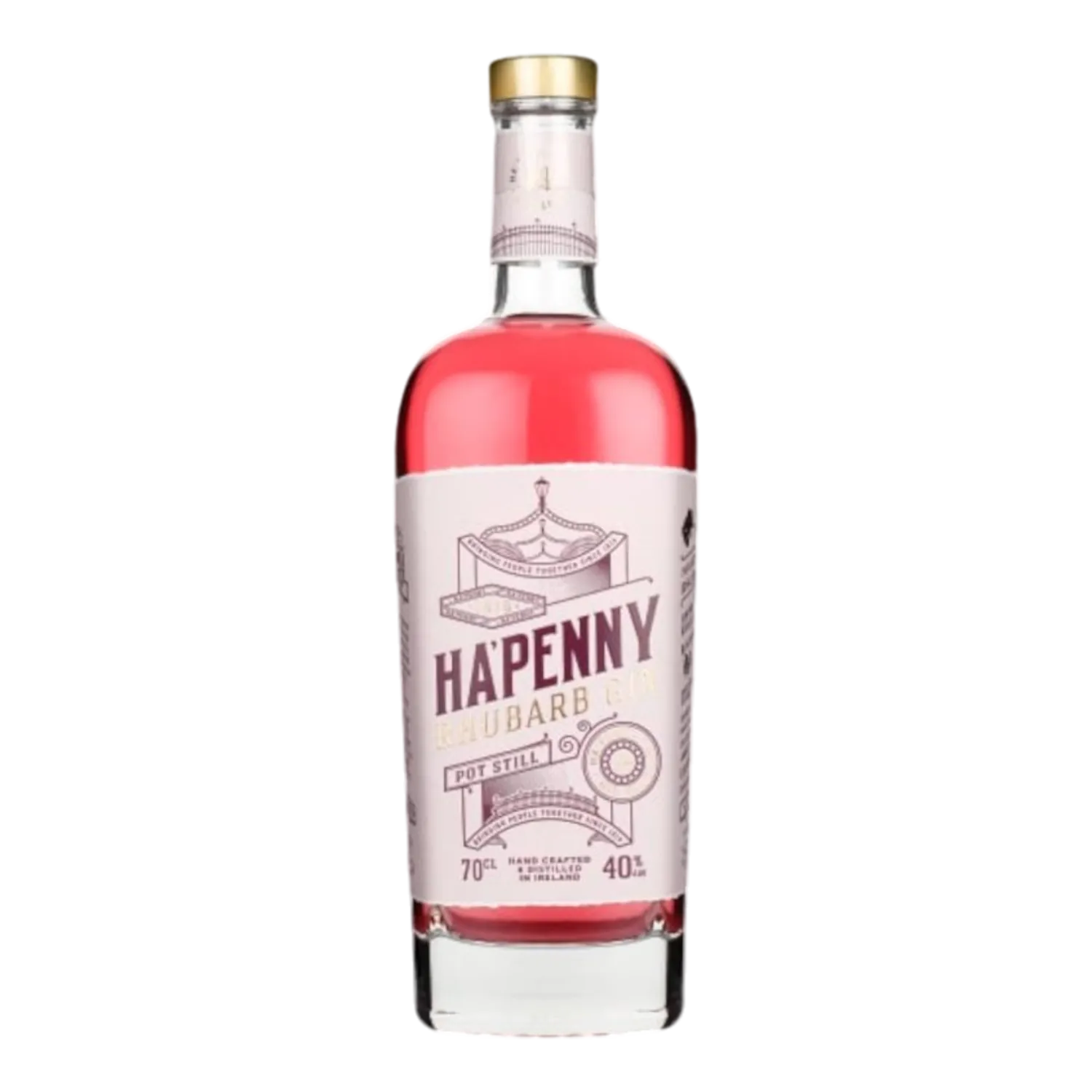 Ha&#39;Penny Rhubarb Gin 40° - 0,7L