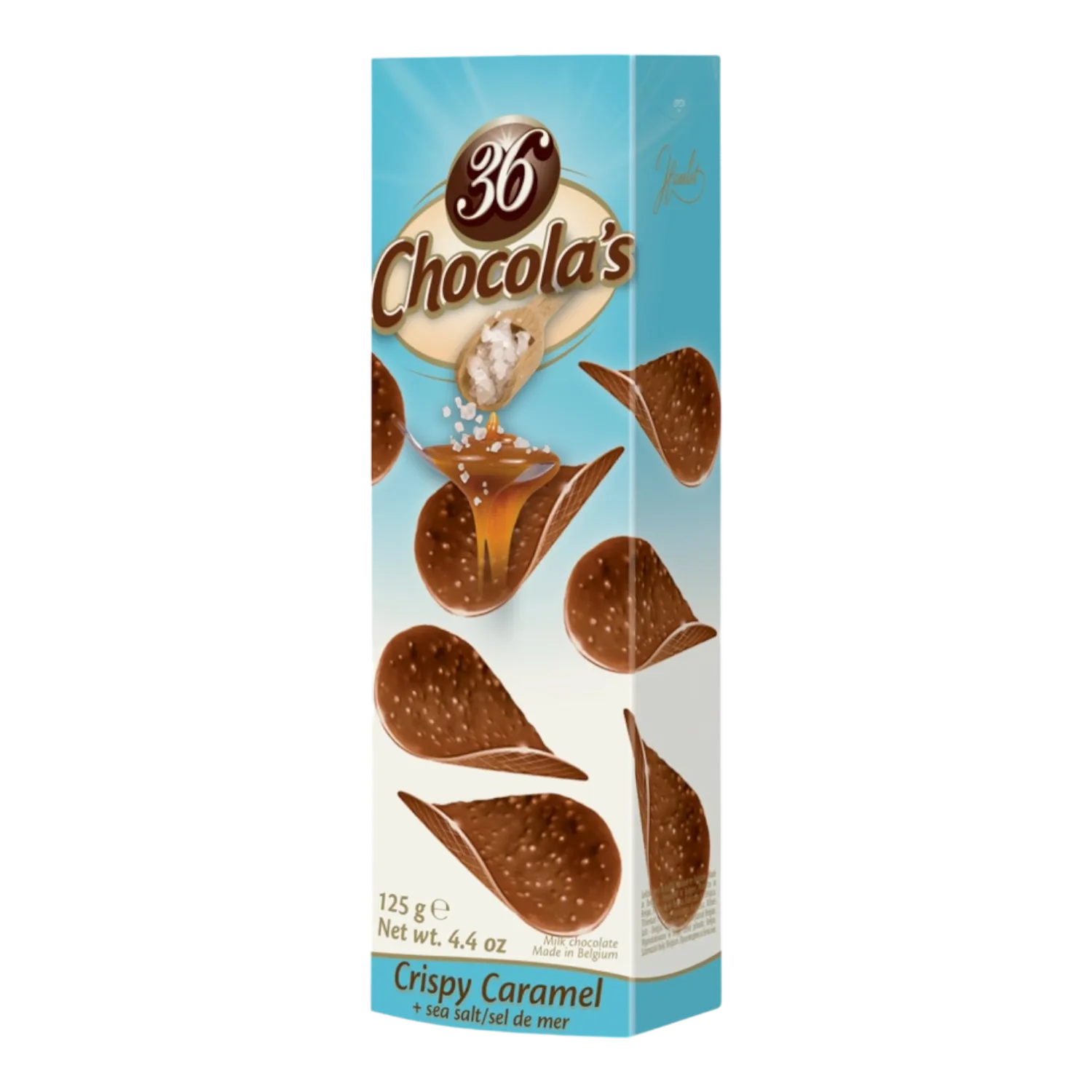 HAMLET 36 CHOCOLA&#39;S CARAMEL BEURRE SALEE 125gr