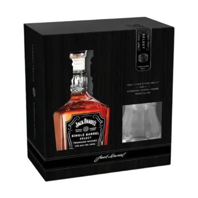 Jack Daniels Single Barrel Select 47° - 0,7L + 1 glas