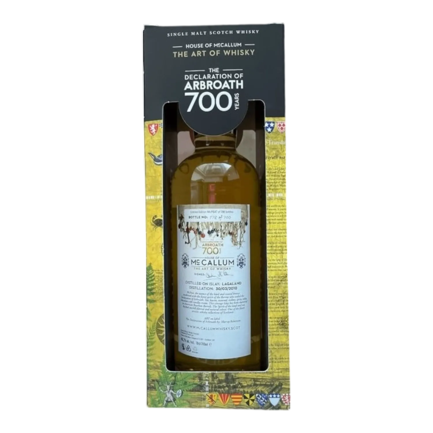 MC Callum Peat 2010 - 10Y Lagaland Islay 0.7L