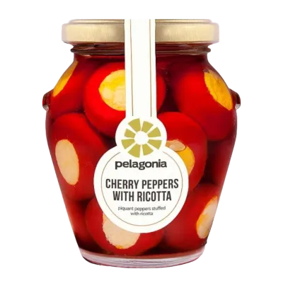 Pelagonia Cherry Peppers With Ricotta 280g